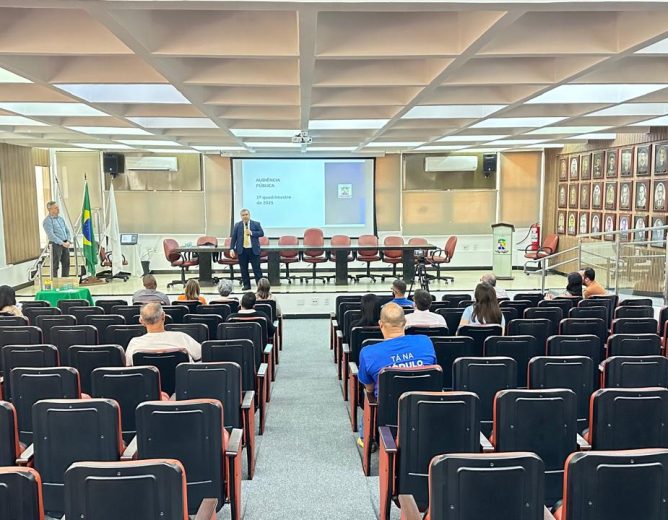 Prefeitura apresenta em audiência pública os resultados fiscais do 1º quadrimestre de 2025