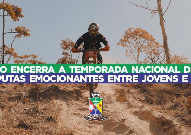 Patrocínio encerra a temporada nacional de Enduro com disputas entre jovens e adultos