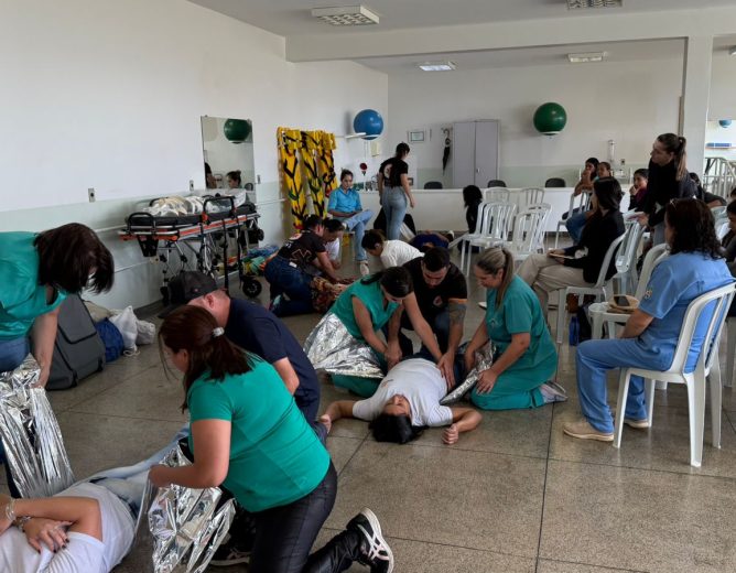 Governo Municipal promove treinamento do SAMU/NEP para equipe de saúde