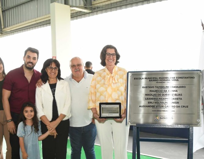 Inauguração da Escola Municipal Iraides Ana Constantino amplia atendimento educacional no Morada Nova