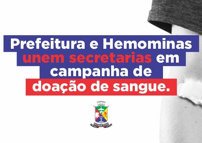 Pace organiza cronograma de mobilização para ampliar doação de sangue no município