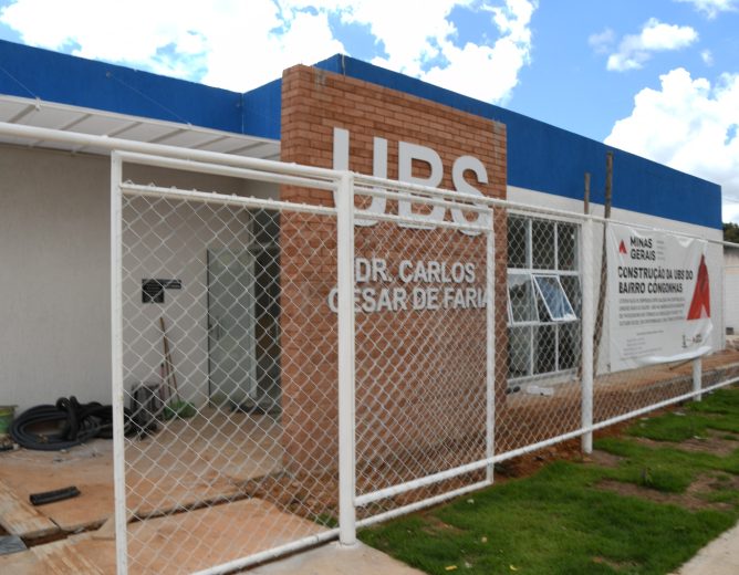 Construção da UBS do bairro Congonhas entra na fase final