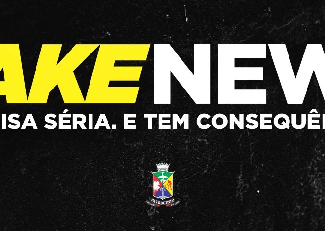 Governo Municipal alerta sobre a disseminação de fake news