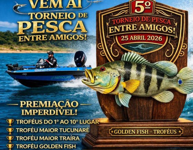 Torneio de Pesca Entre Amigos chega à 5ª etapa com apoio do Governo Municipal